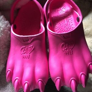 Pink Clawz Unisex Sandals, mold to our feet, NWT